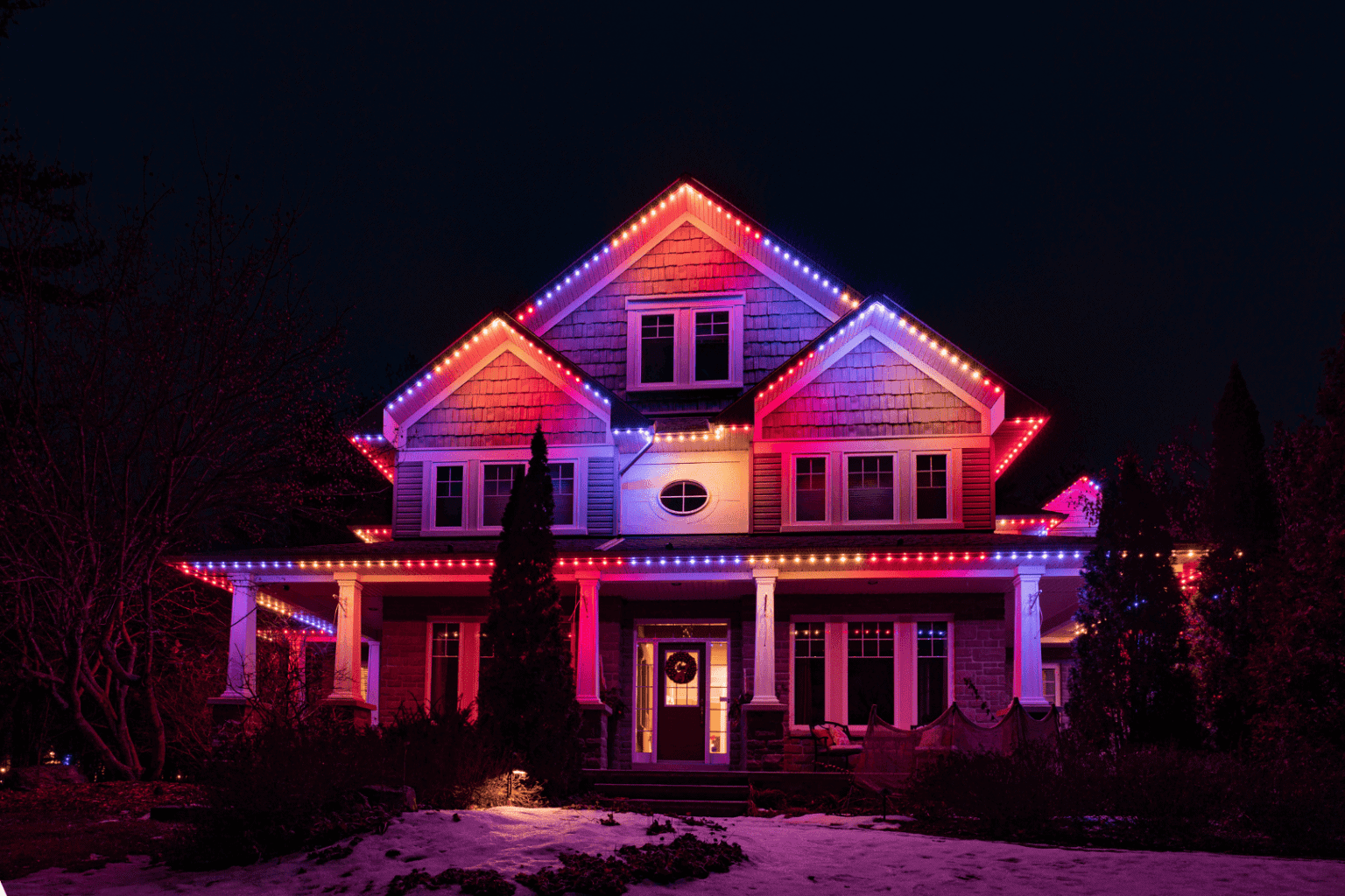 Permanent Holiday Lights vs. Traditional Decorations The Ultimate