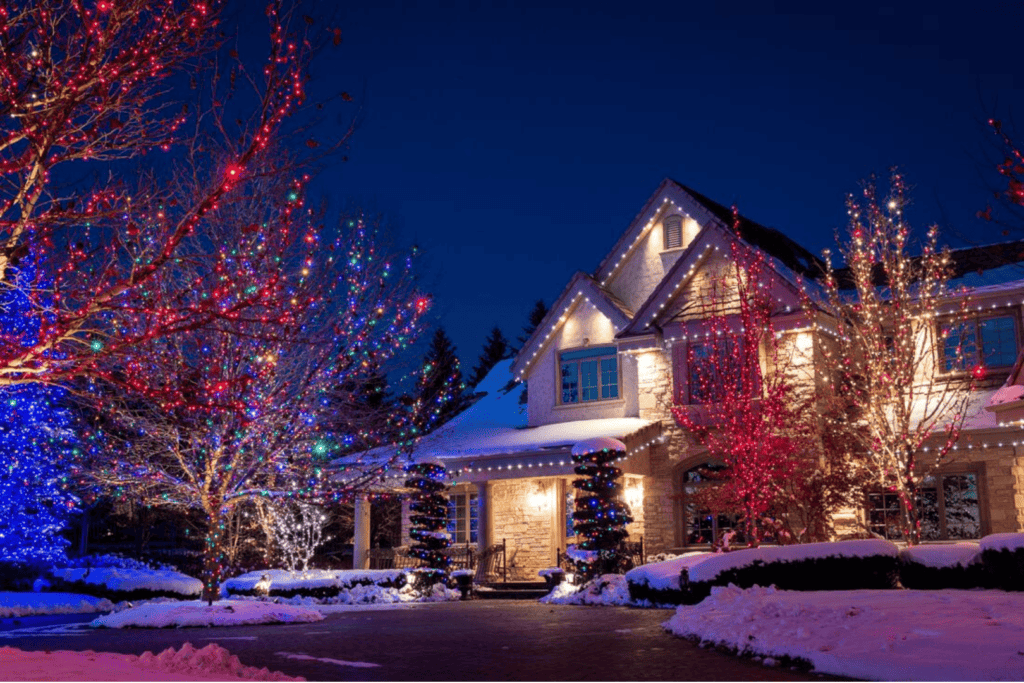 residential christmas lights